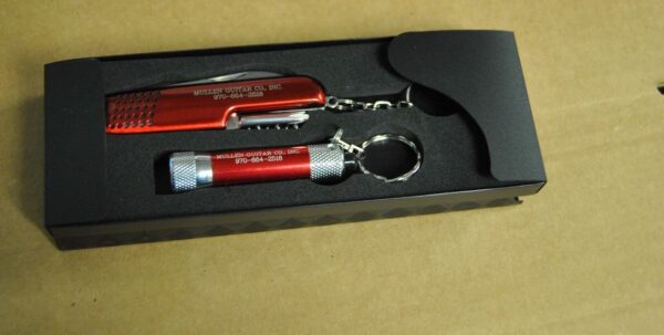 Flashlight Pocket Knife Combo Brand New